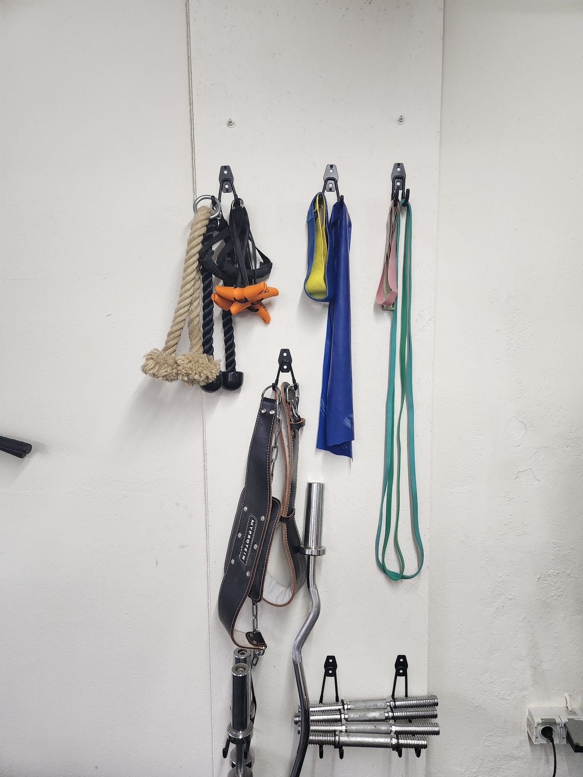 Trainingszubehör im Micro-Gym Hüttblek