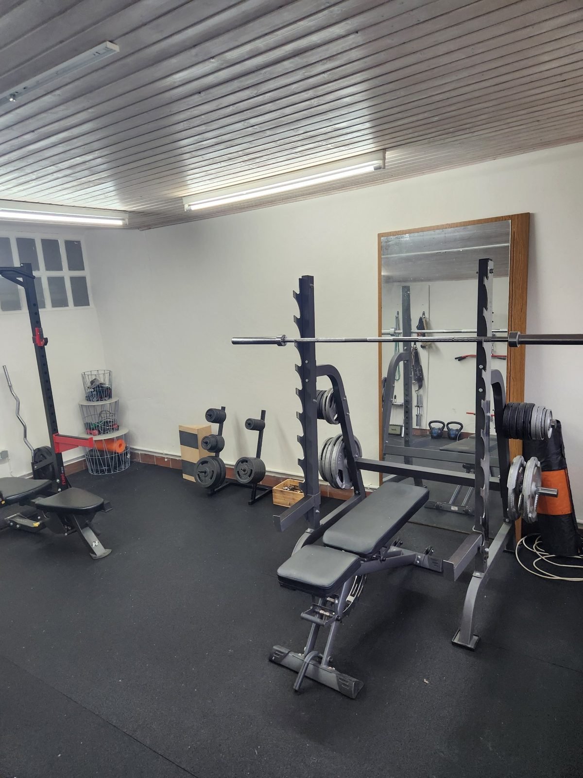 Trainingsfläche im Landfitness Nowacki Studio in Hüttblek